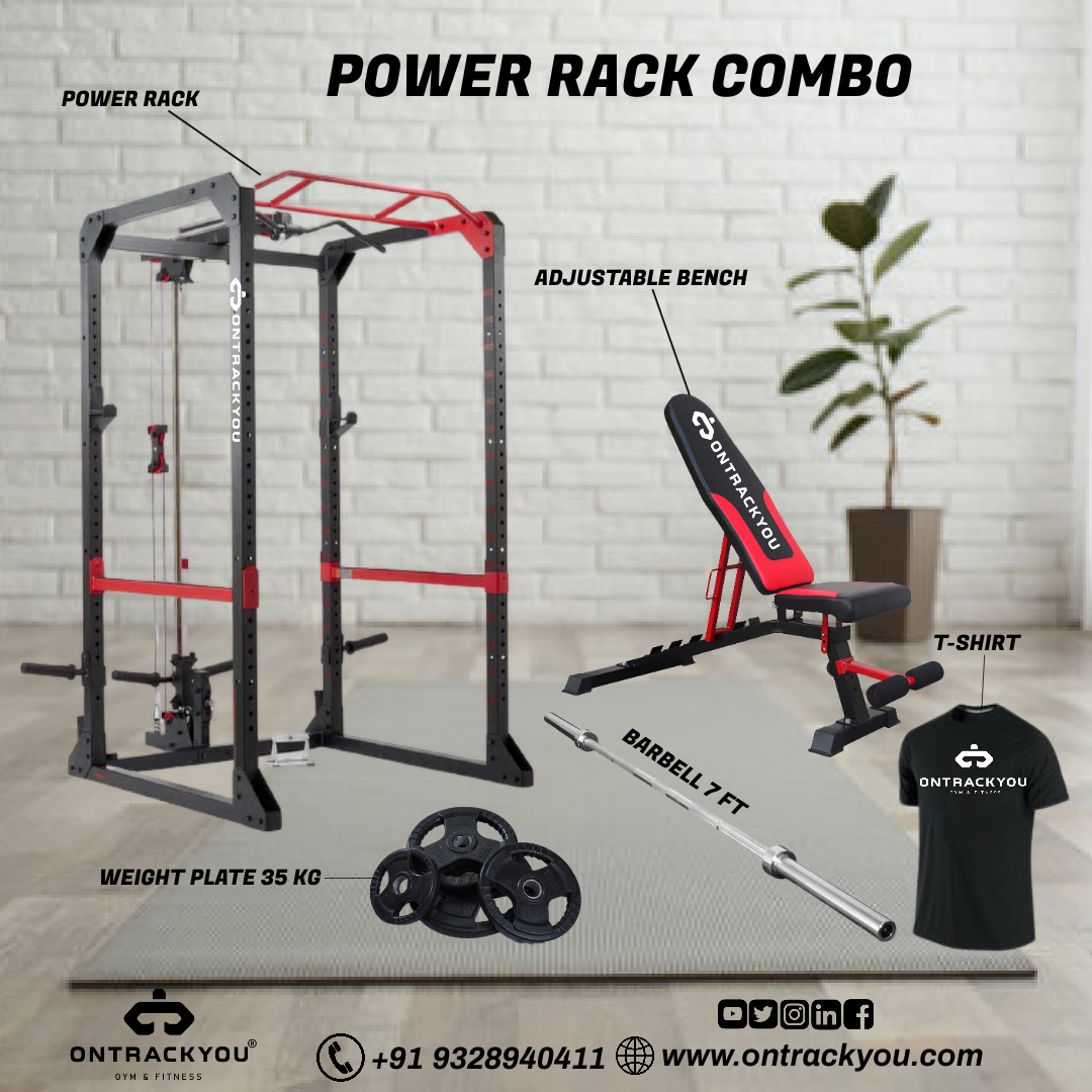 Power-Rack-Combo-Adjustable-Gym-Bench-by-OnTrackYou