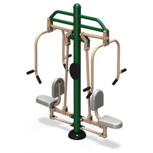 chest-press-machine-for-outdoor-gym-by-OnTrackYou-fitness-equipment