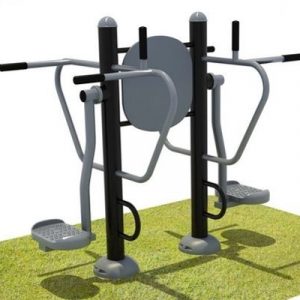 Legs-Exercise-Machine-Double-Pendulum-Garden-Gym-by-OnTrackYou-Fitness-Equipment-Brand