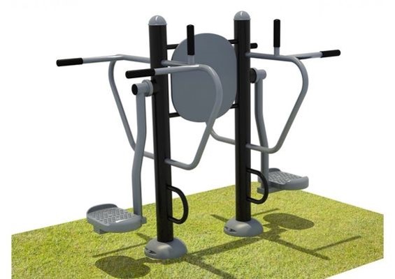 Legs-Exercise-Machine-Double-Pendulum-Garden-Gym-by-OnTrackYou-Fitness-Equipment-Brand