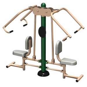 Shoulder-press-machine-for-outdoor-gym-by-OnTrackYou-Fitness-Equipment