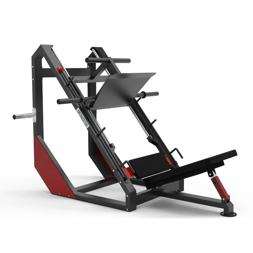 Seated leg press machine to quadriceps workout - OnTrackyou