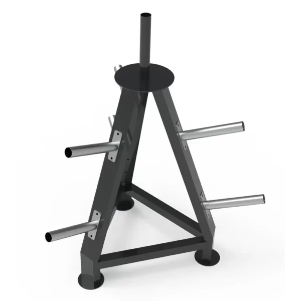Weight plate stand by OnTrackYou fitness brand