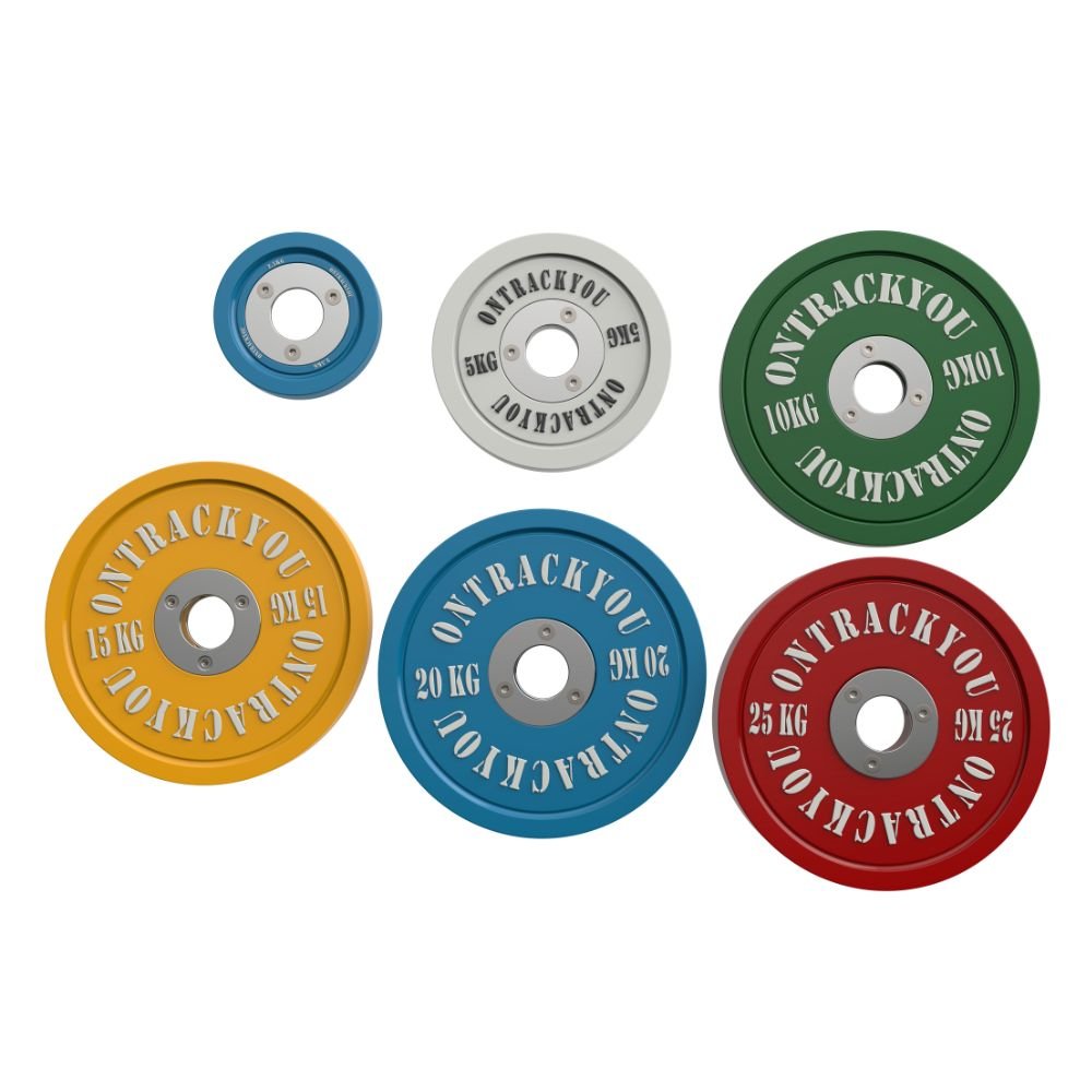 Training weight outlet plates