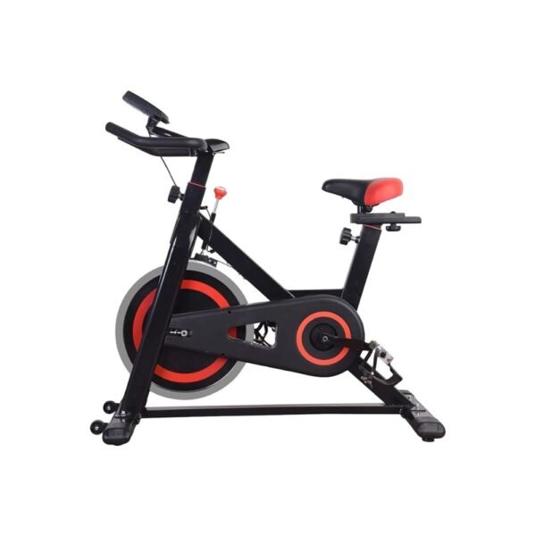 Indoor spin bike exercise cycle, home gym cardio exercise bike