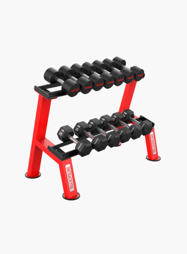 2-tier Dumbbells Rack For Home And Gym Setup