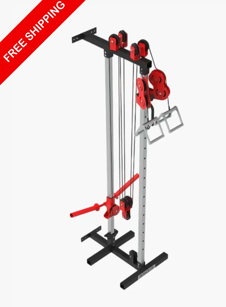 wall mounted cable machine - dual cable pully machine