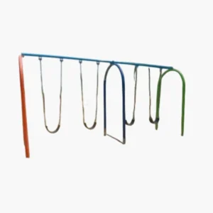 Outdoor Garden Equipment Dual Swings For Kids