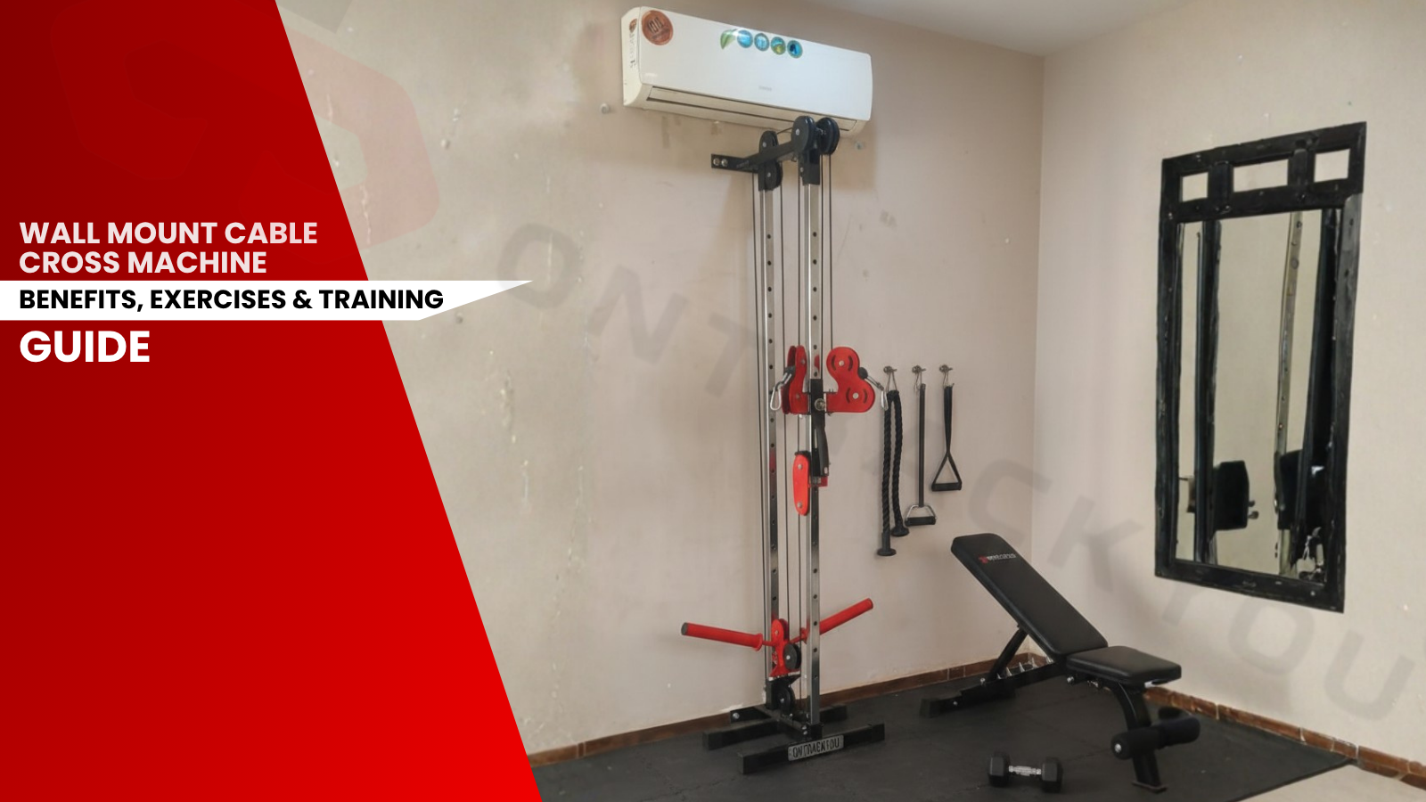 wall mount cable cross machine